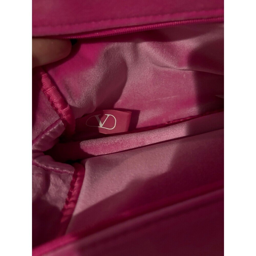 Valentino pink velvet pouch - Picture 4 of 4